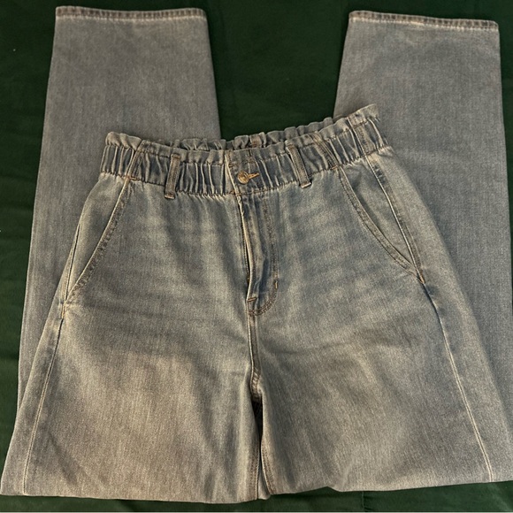 Women’s American Eagle Baggy Jean size 10 Blue Street NO. 3685 - Picture 10 of 12